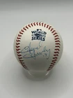 David Hensley 2022 World Series Signed Baseball tristar COA Houston Astros