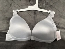 Auden Smooth Women's Lightly Lined Wirefree Bra - Auden Gray 38B
