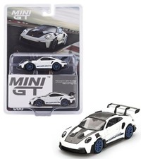 Mini GT 1:64 Porsche 911 (992) GT3 RS Weissach Package White MGT00853