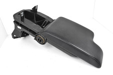 2001-2005 Bmw 325i Center Console Black Leather Armrest Lid Storage Cover Oem
