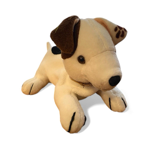 WISHBONE Dog Stuffed Plush Beanie 1998 TV Show Big Feats Jack Russell Terrier