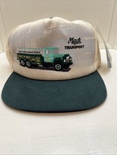 Vintage Mack Trucks Snap Back Hat R-Model Tanker - Transport Embroidered - W/Tag