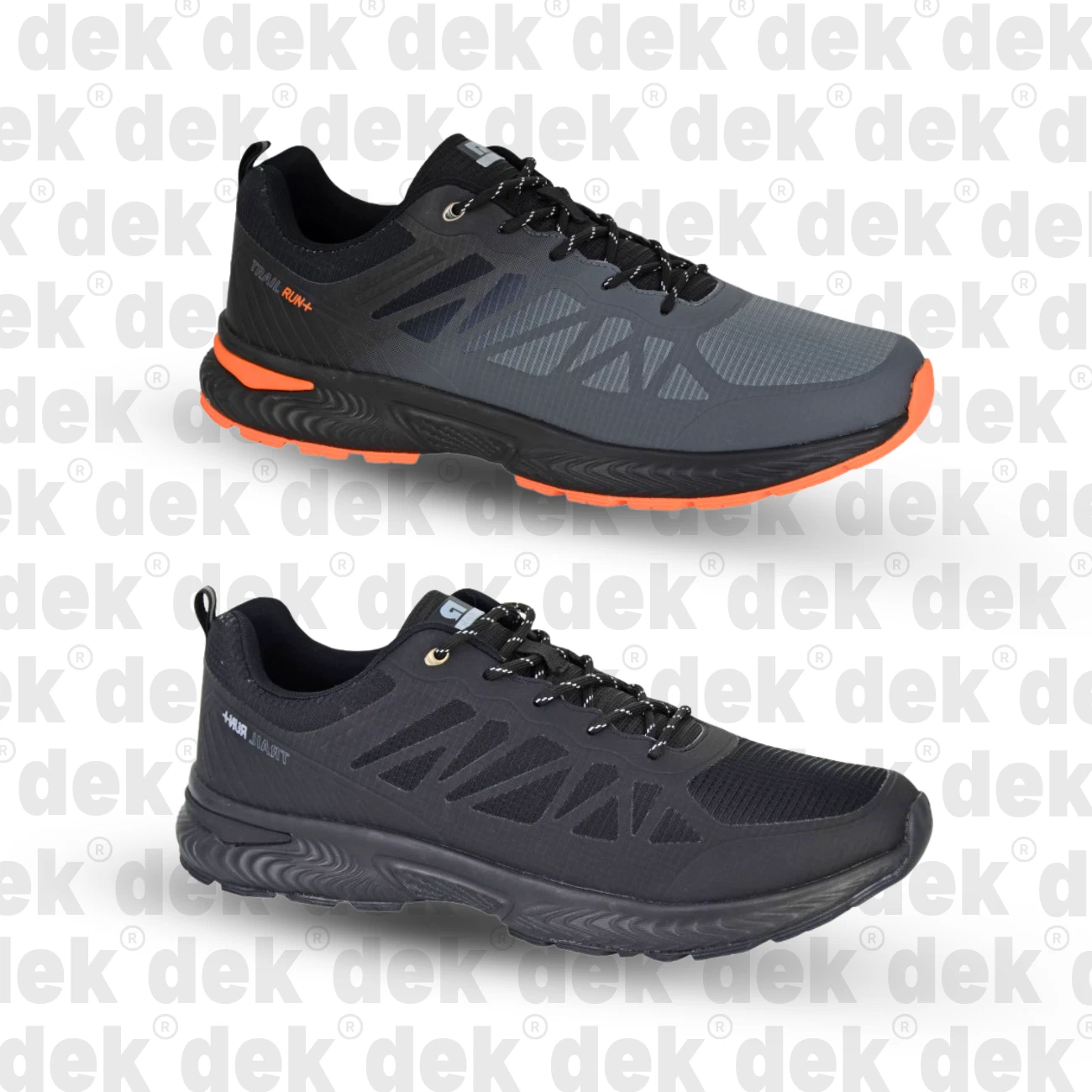 Mens Leisure Trainers DEK Casual Memory Foam Sport Comfort Walking Light Shoes