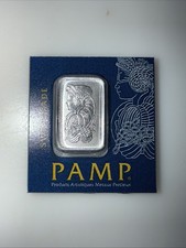 PAMP Suisse 1g Platinum Bar in Veriscan Assay (Lady Fortuna) 1 Gram 2487.97 per troy oz