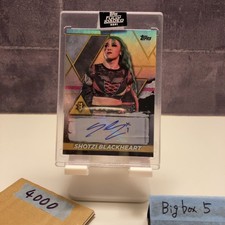 Shotzi Blackheart 2021 Topps WWE Fully Loaded Autographed Card NXT Future Stars