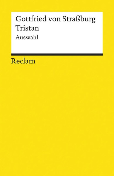 Tristan | Gottfried Von StraßBurg | Auswahl | Taschenbuch | 192 S. | Deutsch-image