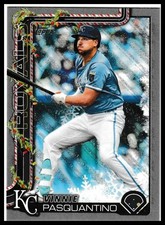 2025 Topps Vinnie Pasquantino Silver Glitter Kansas City Royals