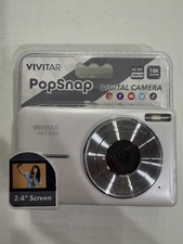 Vivitar VEC S124 Popsnap Digital Camera 1080 HD 44MP 16X Zoom White Brand New
