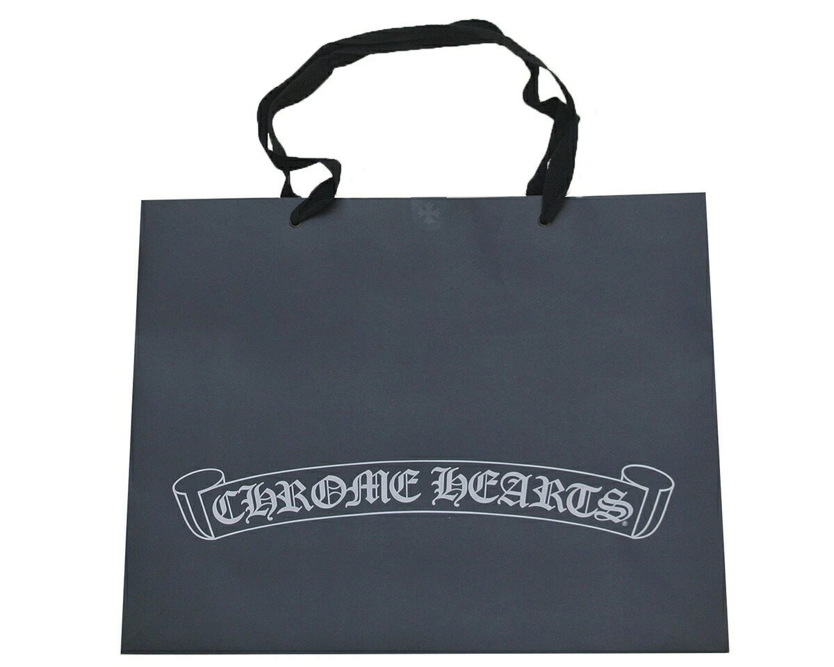 Chrome Hearts FING LEATHER FLAT BAG W SIER BS FLEUR BOLO TIPS & CH