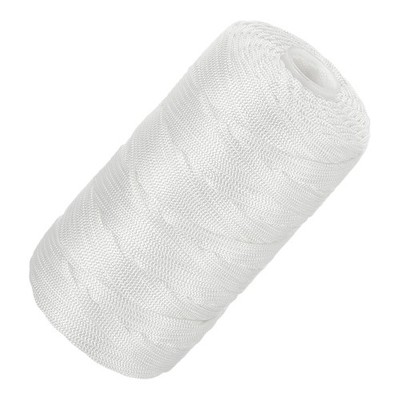 Nylon String Cord 1.5mm x 218 Yards Rope Braided Thread Beading Cord Pure White