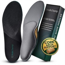High Arch Inserts for Men    Heavy Duty Insoles for Flat Feet, for Plantar F...