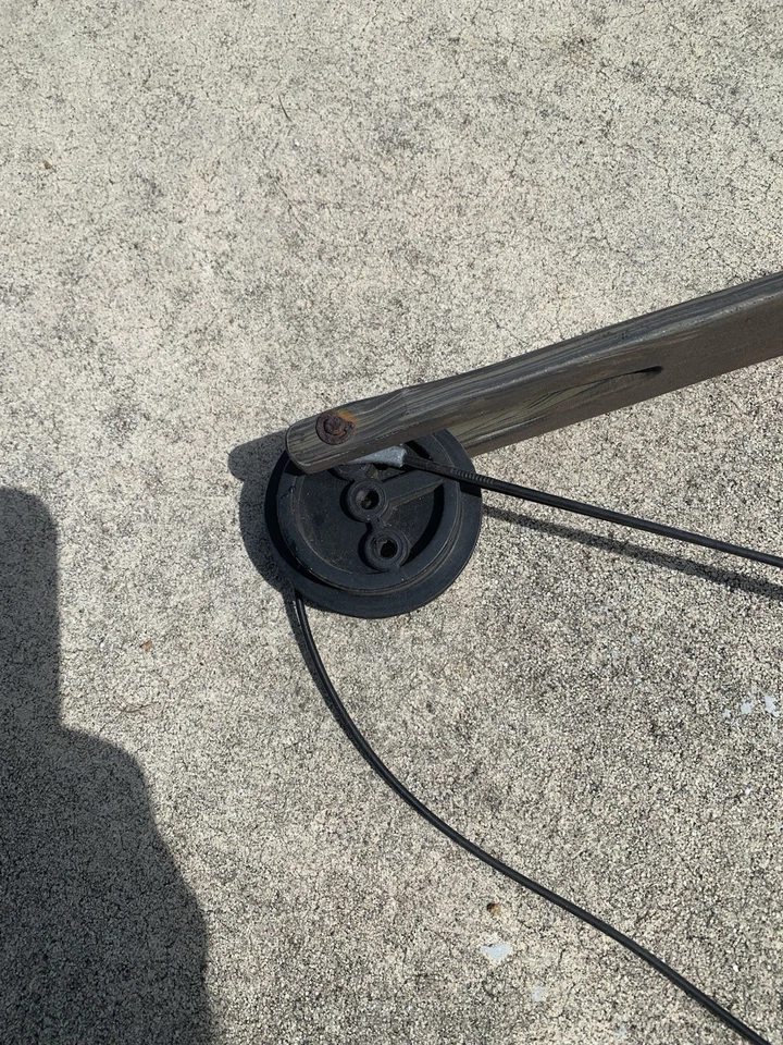 Arco compuesto Oso Pantera Negra Mano Derecha Caza Tiro con Arco Pesca De Colección Foto 3 de 4