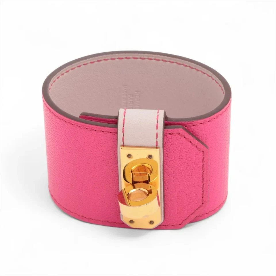 Hermès Kelly Twist PM U: 2022 Armband T2 Leder rosa
