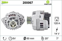 Valeo Lichtmaschine Generator FüR Peugeot Boxer Kasten 244 2.8 Hdi 230L Zct_