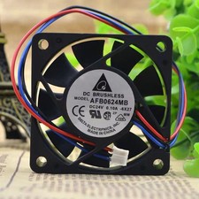 New DELTA AFB0624MB 6015 6CM 24V 0.10A 3Pin DC Cooling Fan QW