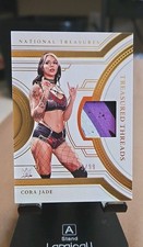 2024 Panini National Treasures WWE - Treasured Threads Cora Jade #TT-CJD /99 HOT