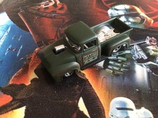 Hot Wheels Custom  56 Ford Truck Pickup Car Green Made in Malaysia