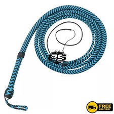 Handmade Nylon Paracord Bullwhip 4 12 FT 16 Plait Balanced Custom Bull whip