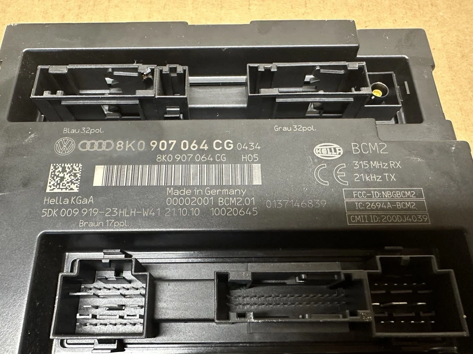 Módulo de control confort carrocería Audi S4 B8 2011 Foto 2 de 3