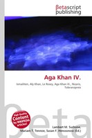 Lambert M. Surhone (U. A.) | Aga Khan Iv. | Taschenbuch | Deutsch (2026)
