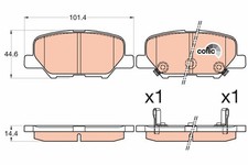 Kits de frein Peugeot 4008