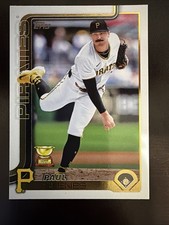 2025 Topps Series 1 Paul Skenes Gold Cup #98 Pittsburgh Pirates MLB Rookie