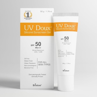 UV Doux Silicone Sunscreen Gel SPF 50 PA+++ Oily & Acne-Prone Skin
