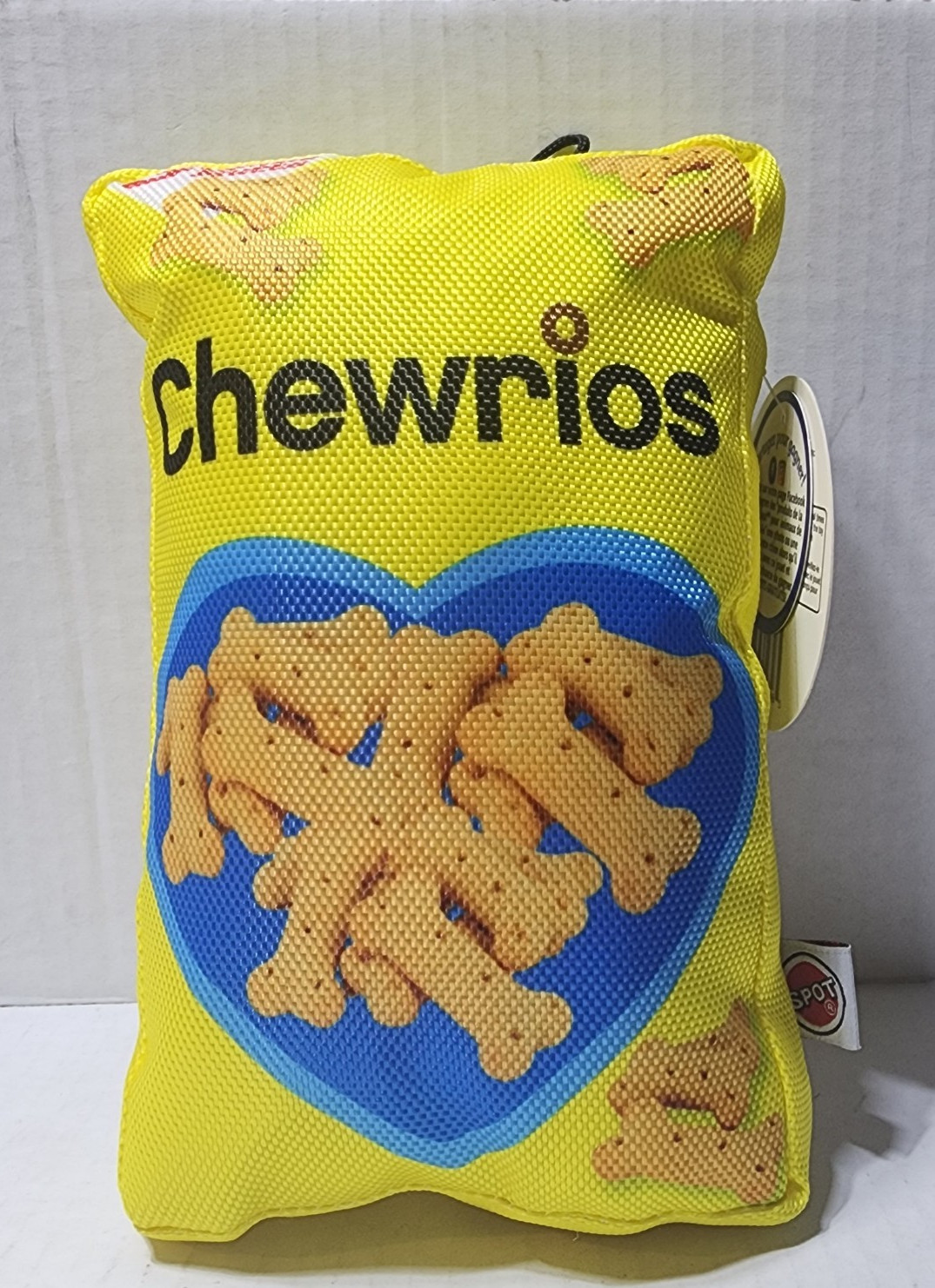 Ethical Products SPOT Fun Food Chewrios Cereal Squeaky Dog T