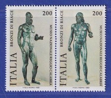 Italien 1981 Bronzen von Riace Krieger Mi.-Nr. 1773-74 **