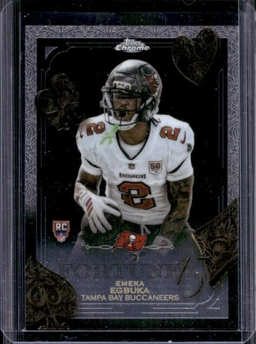 2025 Topps Chrome Emeka Egbuka Base (RAW)