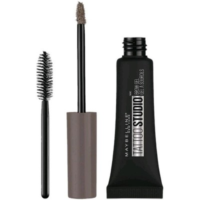 MAYBELLINE Tattoo Studio Waterproof Brow Gel 257 MEDIUM BROWN