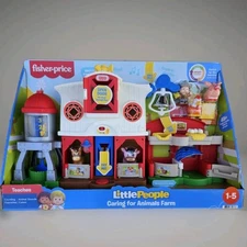 BRAND NEW! NIB Fisher-Price Little People Caring for Animals Farm Playset