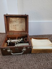 1875 American Thompson Improved Indicator Steam Gauge in Original Box Boston!