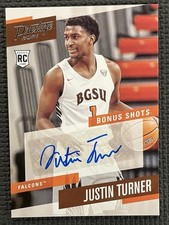 2021 Panini Chronicles Prestige Bonus Shots Justin Turner RC Auto Bowling Green