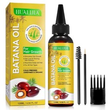120ml Batana Oil for Hair Growth, Raw Batana Oil Dr Sebi from Honduras Promotes
