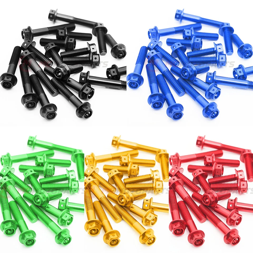 Juego de pernos cubiertas embrague alternador negro para Honda CBF600 N/S 04 05 06 Foto 3 de 4