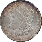 1878-P 7/8TF Weak Morgan Silver Dollar NGC MS62 Nice Eye Appeal Strong Strike