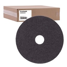 Boardwalk 4021BLA 21 in. Diameter Stripping Floor Pads - Black (5/Carton) New