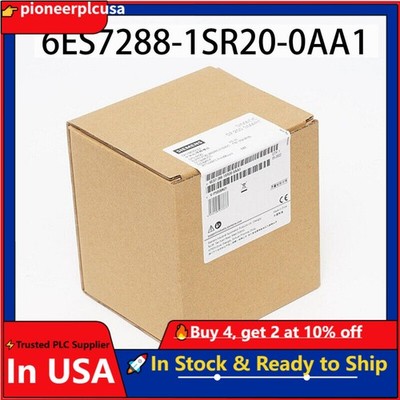 New Siemens 6ES7288-1SR20-0AA1 6ES72881SR200AA1 SIMATIC S7-200 SMART CPU SR20