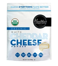 Organic White Cheddar Cheese | Gluten Free, , Keto-Friendly, Non-GMO, Antibio...