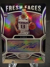 2020-21 Certified Fresh Faces Signatures #37 Robert Woodard II