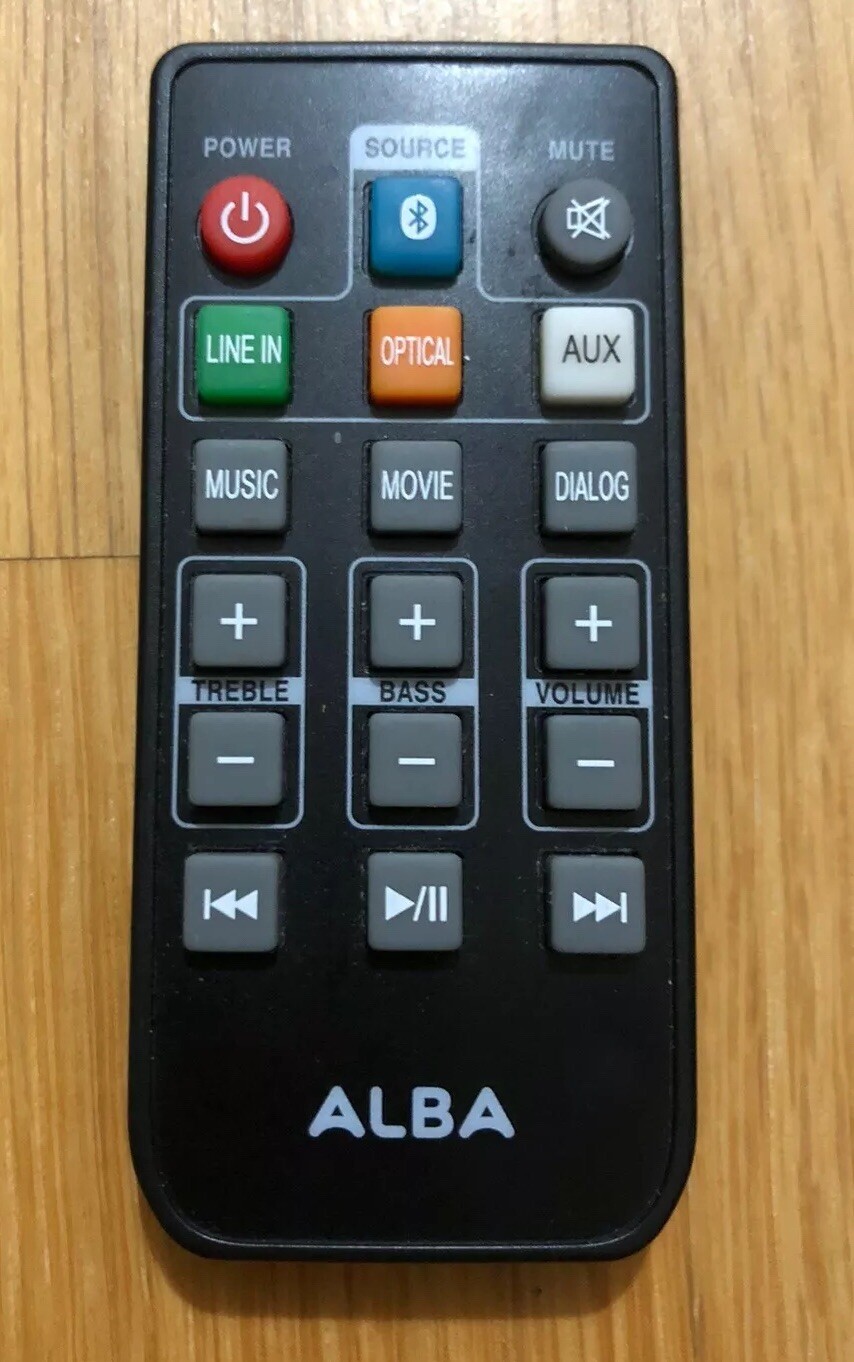 alba 30w 2ch bluetooth small screen sound bar