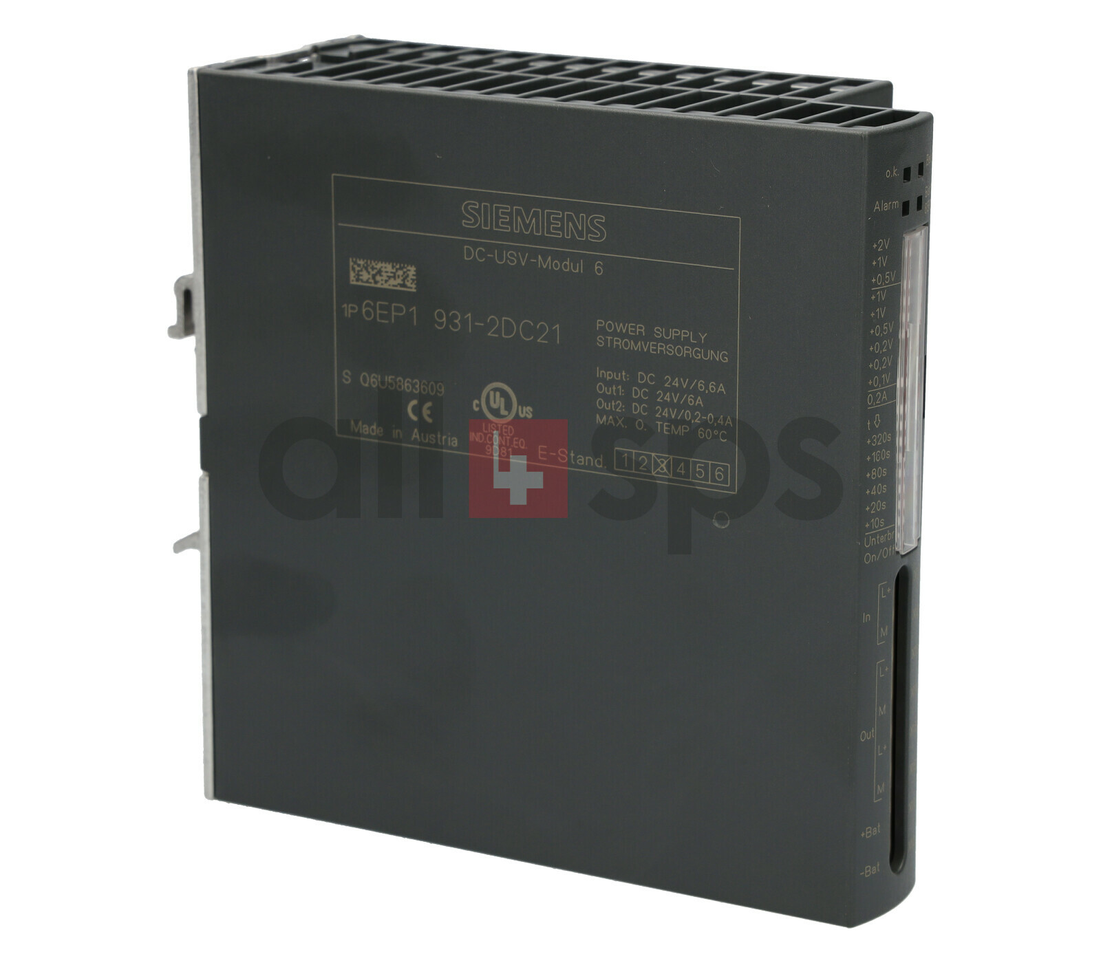 SIEMENS SITOP DC UPS MODULE 24V/6A, 6EP19312DC21 (US) eBay