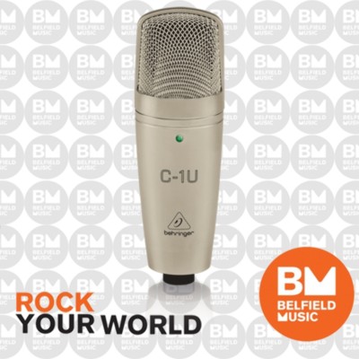 Behringer C1U USB Condenser Microphone C1-U Condensor Mic - Brand New ...