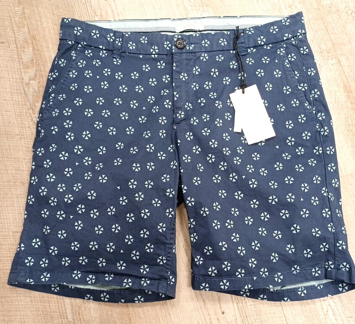 Shorts Sissy Boy Small NEW Blue Teal Surf T2181 R7119-image