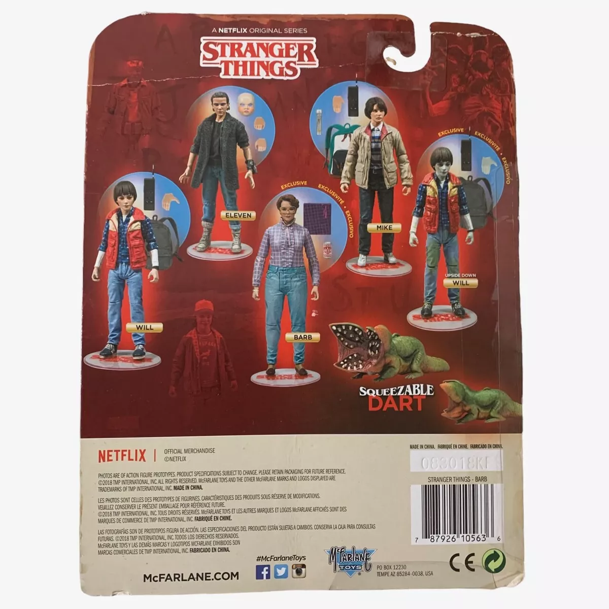 Stranger Things: Barb, Dart toys coming in October 2018