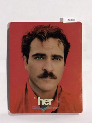 Her - Limited Edition Steelbook [Blu-ray] AS IS! AG-008