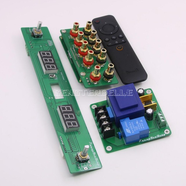 HiFi 128 Steps Remote Volume Control Board Relay Pure Resistor Shunt