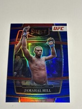2022 Panini Select UFC Jamahal Hill Retail Blue Prizm Concourse #68