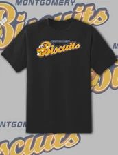 Montgomery Biscuits logo Milb T Shirt Youth M - Adult 6XL Fast Ship!